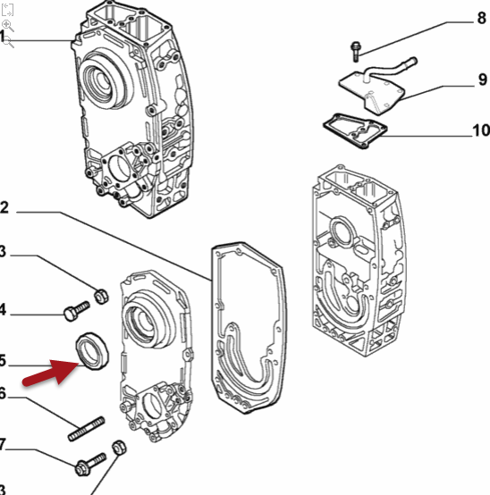 Pakdåse Oliepumpe FIAT DUCATO Chassis (230) 2.8 D 8140.63