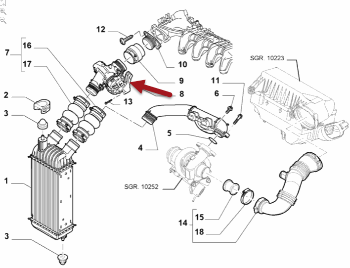 Oliekølerpakning PEUGEOT BOXER Bus (230P) 2.5 D T9A (DJ5)