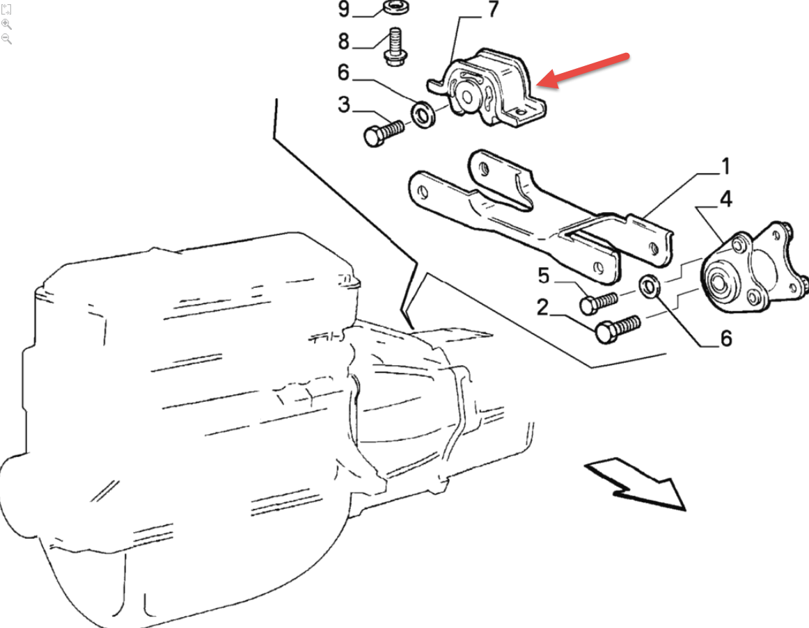 Motorophæng PEUGEOT BOXER Bus (230P) 2.5 TDI THX (DJ5TED)