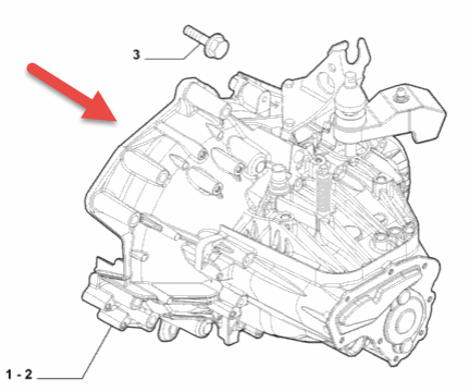 Gearkasse FIAT DUCATO kasse (250, 290) 120 Multijet 2,3 D FPT