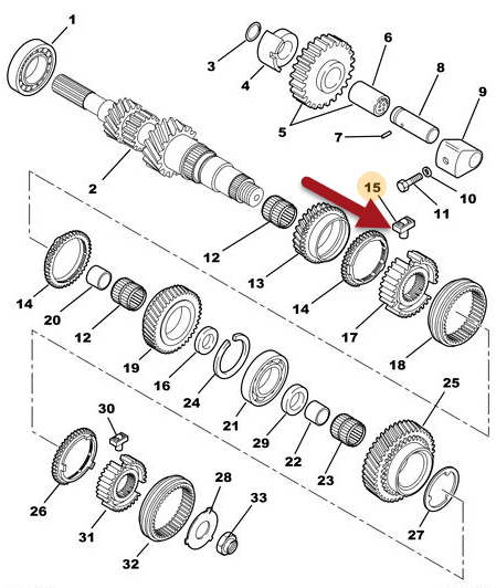 Mellemlæg ved nav-tandhjul ALFA ROMEO 145 (930) 1.8 i.e. 16V T.S. (930.A1A) AR 67199