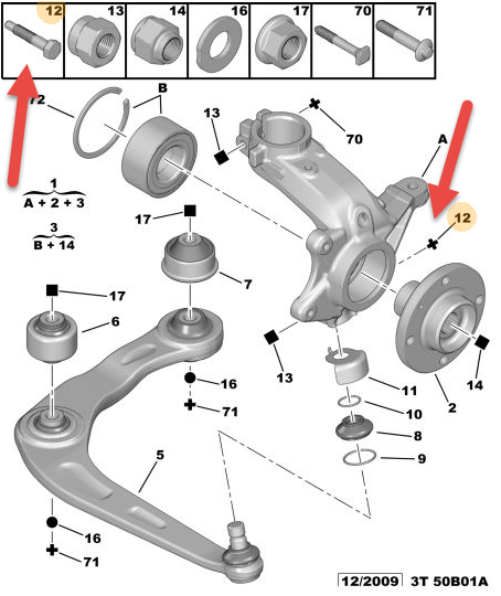 Bærekugle PEUGEOT 206 hatchback (2A/C) 1.9 D WJY (DW8B)