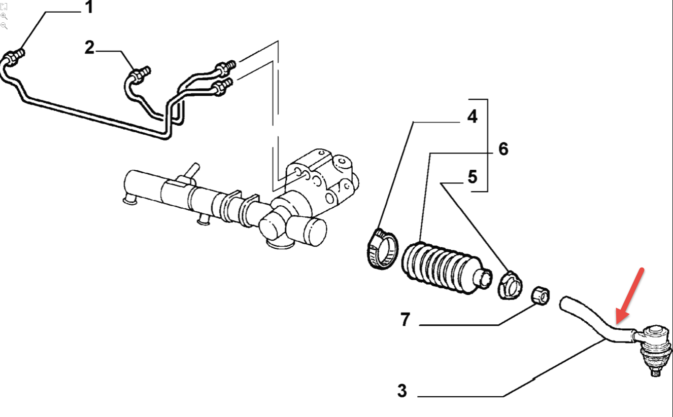 Styrekugle FIAT DOBLO Kassevogn / MPV (223) 1.2 (223ZXA1A) 223 A5.000