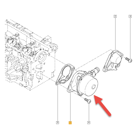 Vacuumpumpe RENAULT CLIO III Grandtour (KR0/1) 1.5 dCi K9K 752