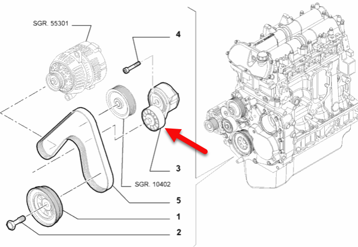 Generator Remstrammerhjul CITROËN JUMPER Chassis 3.0 HDi 180 F1CE3481E (F30DTE)
