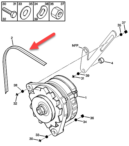 Generatorrem CITROËN BX (XB-) 14 E 150C