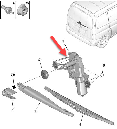 Viskermotor CITROËN BERLINGO / BERLINGO FIRST Van (MF, GJK, GFK) 1.6 HDI 90 (MF9HX) 9HX (DV6ATED4)