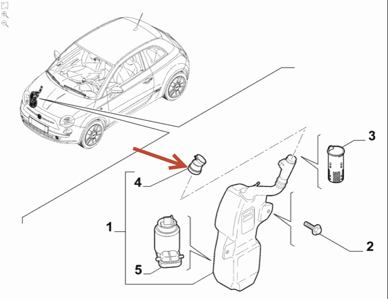 Sprinklerdæksel ALFA ROMEO GIULIETTA (940) 1.4 TB (940FXA1A) 198 A4.000
