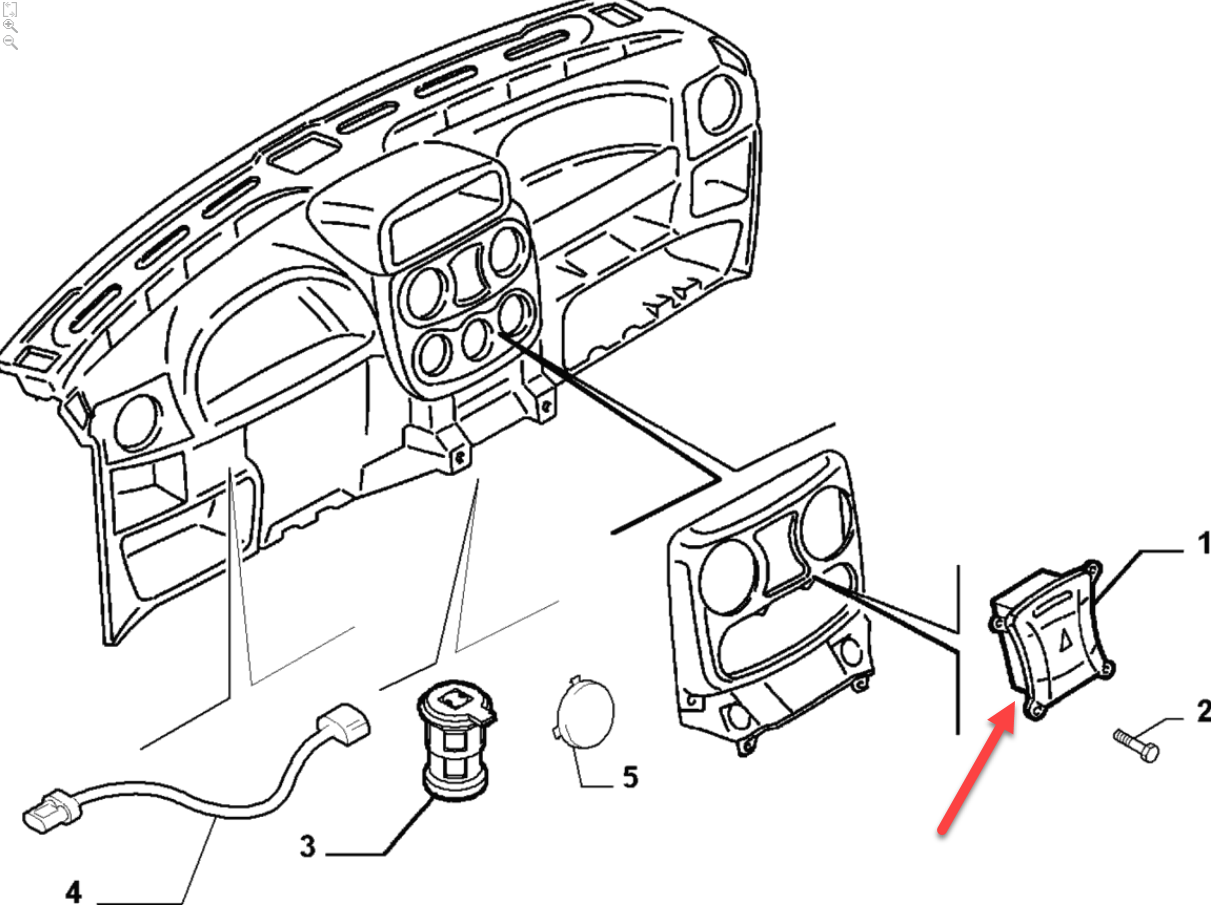 Kontakt FIAT DOBLO Kassevogn / MPV (223) 1.2 (223ZXA1A) 223 A5.000