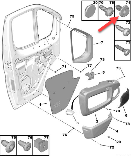 Clips FIAT UNO (146, 158) 60 1.1 (146A.EG) 146 A4.048