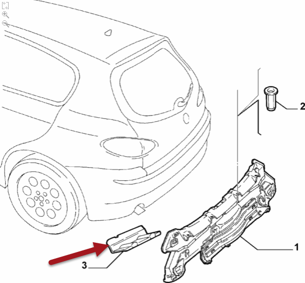 Beslag ALFA ROMEO 147 (937) 1.6 16V T.SPARK ECO (937.AXA1A, 937.BXA1A) AR 37203