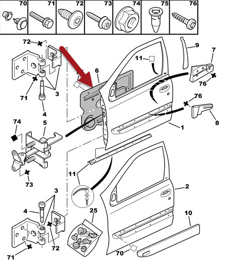 Dørfolie.XSARA 3dørs CITROËN XSARA (N1) 2.0 HDi 109 RHZ (DW10ATED)