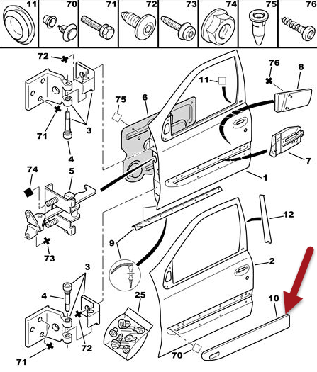 Pynteliste XSA 5d/BK f.d.9/00- CITROËN XSARA Break (N2) 1.4 HDi 8HX (DV4TD)