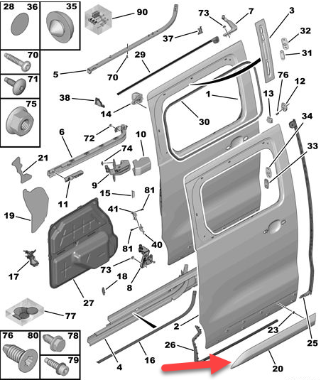 Pynteliste CITROËN JUMPY III Chassis (V) 2.0 BlueHDi 120 AHK (DW10FE)